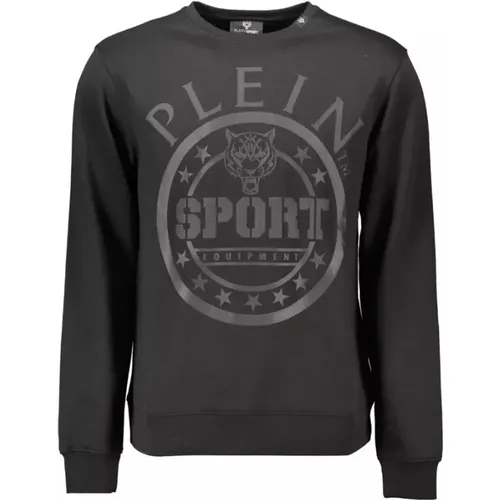 Sportliches Designer-Sweatshirt mit Rundhalsausschnitt - Plein Sport - Modalova