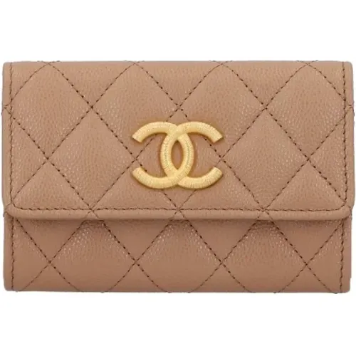 Pre-owned Leather wallets , female, Sizes: ONE SIZE - Chanel Vintage - Modalova