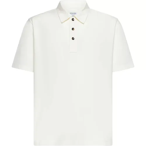 Stylish T-shirts and Polos , male, Sizes: S, L, M - Bottega Veneta - Modalova