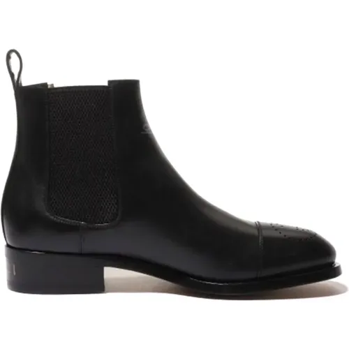 Stylish Leather Boots , male, Sizes: 11 UK, 7 UK - Gucci - Modalova