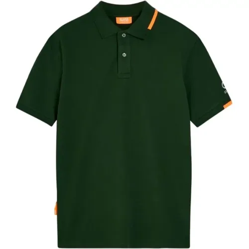 Federico Tag Polo Shirt , Herren, Größe: L - Suns - Modalova