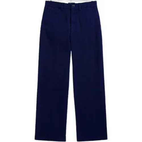 Flare Chino Pants in Cotton Serge , female, Sizes: XS, S, M, 2XS, 4XS, 2XL, L, XL - Polo Ralph Lauren - Modalova