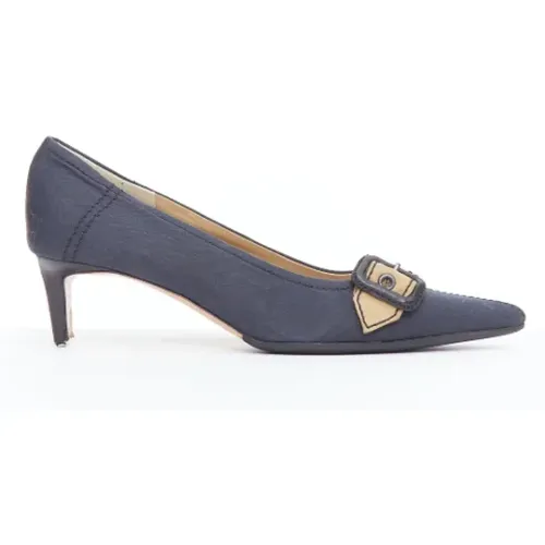 Pre-owned Fabric heels , female, Sizes: ONE SIZE - Miu Miu Pre-owned - Modalova