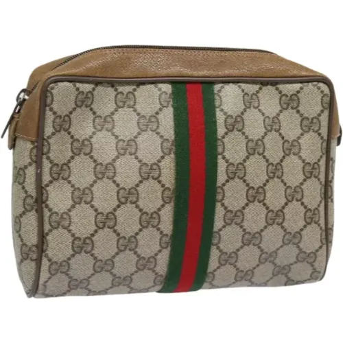 Pre-owned Leather clutches , female, Sizes: ONE SIZE - Gucci Vintage - Modalova