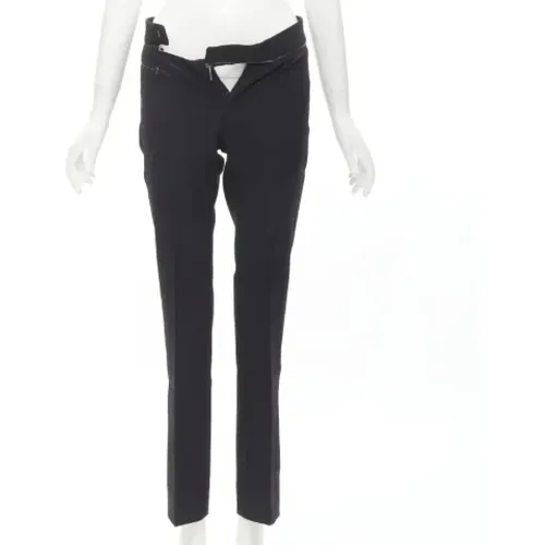 Pre-owned Wool bottoms , female, Sizes: XS - Gucci Vintage - Modalova