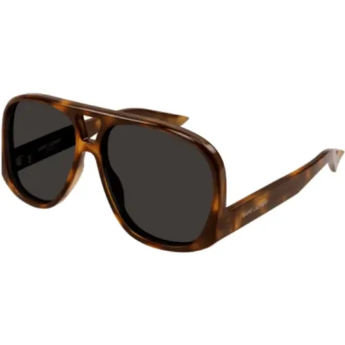 Solace Stilvolle Sonnenbrille , unisex, Größe: 59 MM - Saint Laurent - Modalova