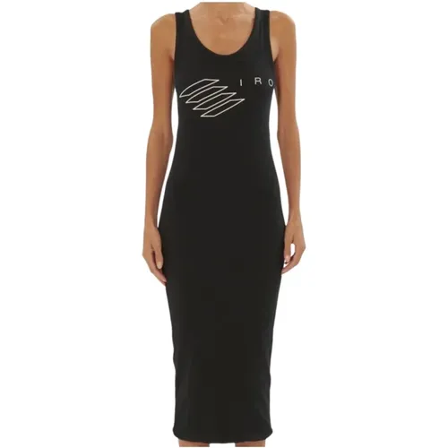 Schickes Midi Tank Kleid , Damen, Größe: L - IRO - Modalova