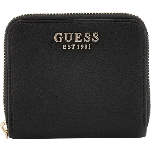 Schwarze synthetische Damenbrieftasche - Guess - Modalova