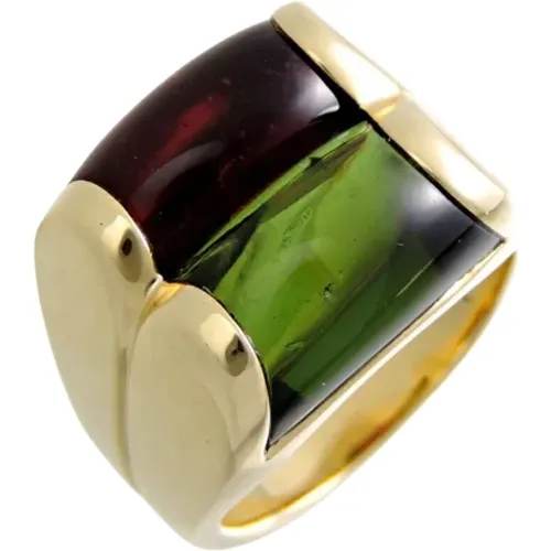 Pre-owned Gold rings , female, Sizes: ONE SIZE - Bvlgari Vintage - Modalova