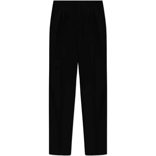 Wool trousers with a crease , male, Sizes: W38, W40 - Kenzo - Modalova