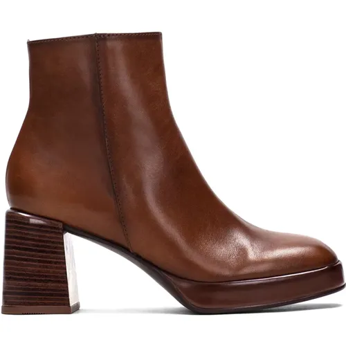 Leather Ankle Boots with Triflow Technology , female, Sizes: 7 UK - Hispanitas - Modalova