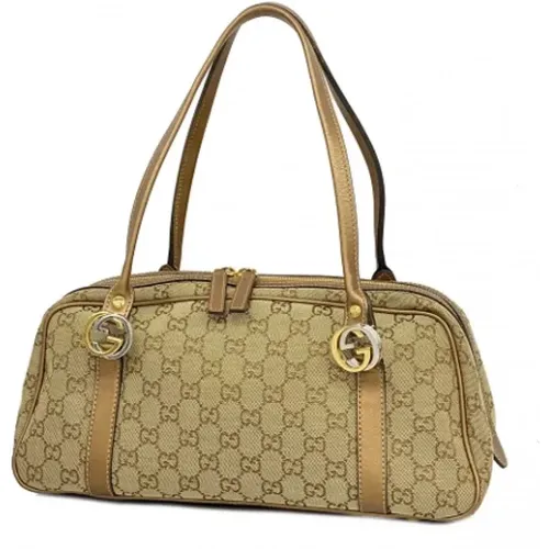 Pre-owned Canvas gucci-bags , female, Sizes: ONE SIZE - Gucci Vintage - Modalova