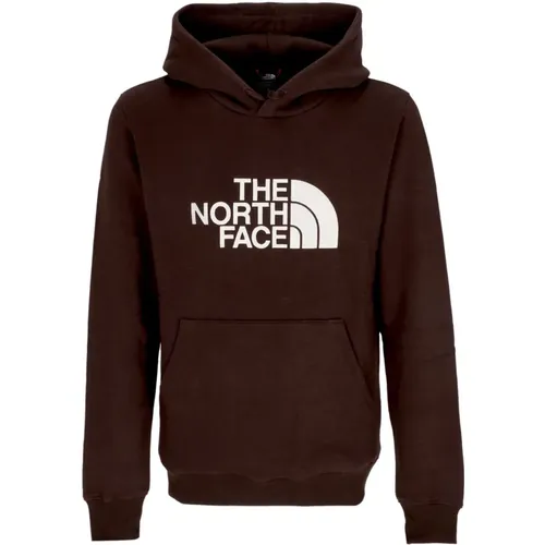 Kohlebrauner Hoodie mit Kängurutasche , Herren, Größe: XL - The North Face - Modalova