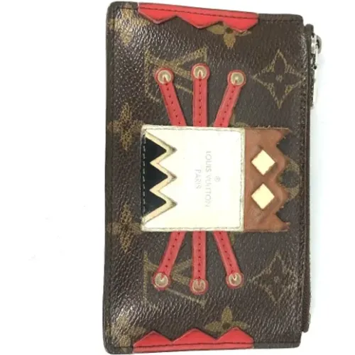 Pre-owned Canvas wallets , female, Sizes: ONE SIZE - Louis Vuitton Vintage - Modalova