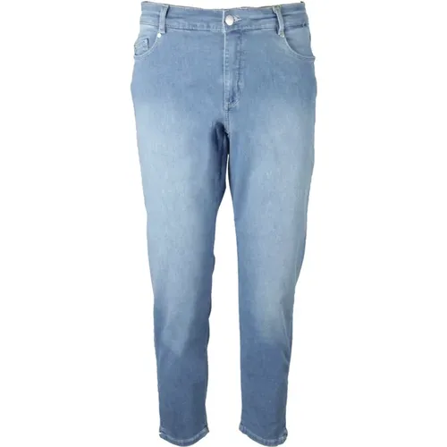 Summer Cropped Jeans , female, Sizes: L, XL - C.Ro - Modalova