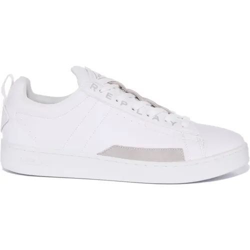 Smash Base Sneakers Men , male, Sizes: 9 UK, 10 UK - Replay - Modalova