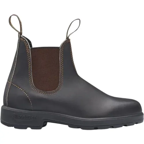 Classic Chelsea Style Ankle Boots Marrone , male, Sizes: 8 UK, 8 1/2 UK, 7 UK, 6 1/2 UK - Blundstone - Modalova