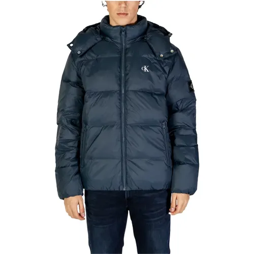 Herren Daunenjacke Kollektion: Herbst/Winter , Herren, Größe: S - Calvin Klein Jeans - Modalova