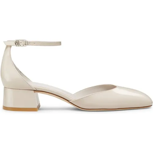 Eleganter Strap Pump mit Femininen Details , Damen, Größe: 36 EU - Stuart Weitzman - Modalova