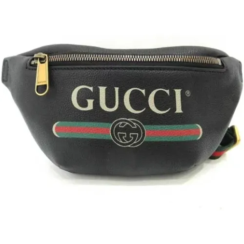 Pre-owned Leather Belt Bag , female, Sizes: ONE SIZE - Gucci Vintage - Modalova