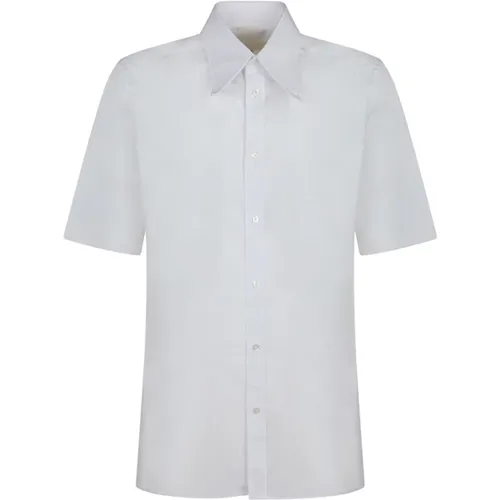 Short Sleeve Shirt , male, Sizes: M, L - Maison Margiela - Modalova
