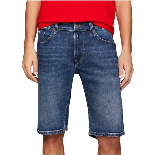 Denim Shorts , Herren, Größe: W36 - Tommy Jeans - Modalova