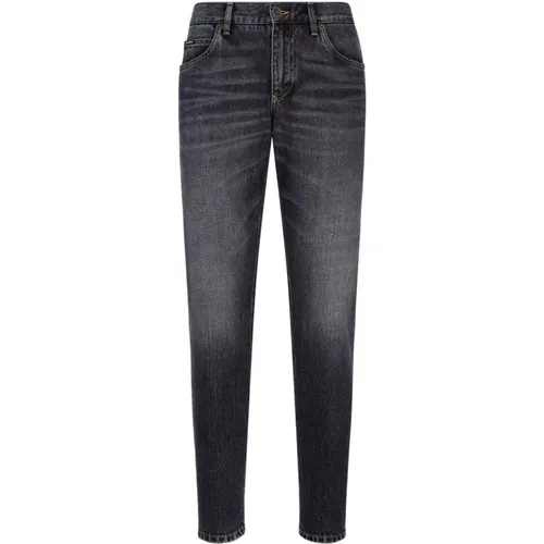 Regular Fit Jeans with Five Pockets , male, Sizes: S, 2XL, L, XS, M, 3XL - Dolce & Gabbana - Modalova