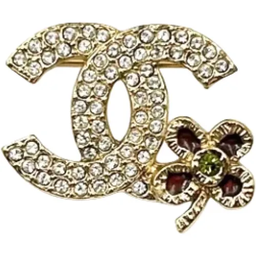 Pre-owned Metal brooches , female, Sizes: ONE SIZE - Chanel Vintage - Modalova