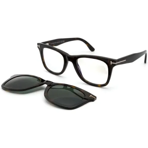 Ft5970B 052 Clip Optical Frame , unisex, Sizes: 50 MM - Tom Ford - Modalova