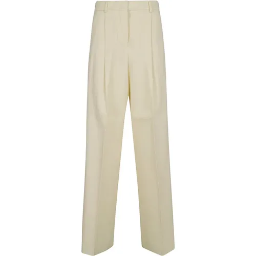 Women's Clothing Trousers White Ss24 , female, Sizes: 2XS, 3XS, 4XS, XS - Max Mara - Modalova