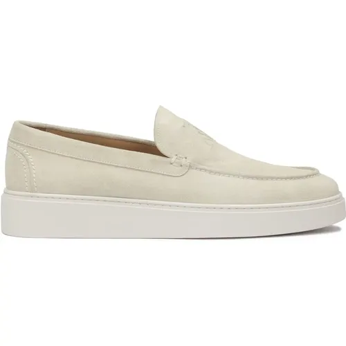 Wildleder Slip-On Sneakers , Herren, Größe: 42 EU - Kazar Studio - Modalova