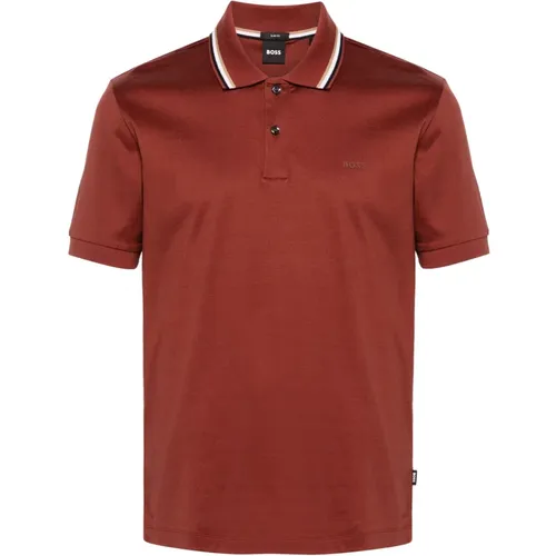 Slim Fit Baumwoll Polo Shirt - Hugo Boss - Modalova