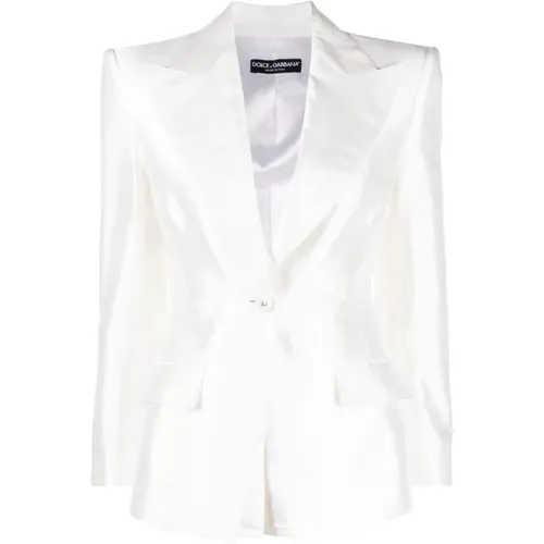 Turlington Jacket , female, Sizes: 3XS - Dolce & Gabbana - Modalova