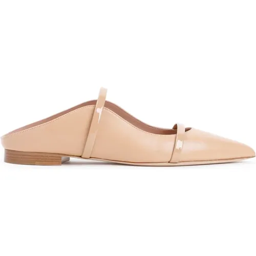 Nude & Neutrals Ballerinas Eleganter Stil , Damen, Größe: 37 1/2 EU - Malone Souliers - Modalova