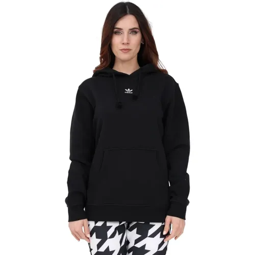 Schwarzer Kapuzenpullover für Frauen , Damen, Größe: 2XS - adidas Originals - Modalova