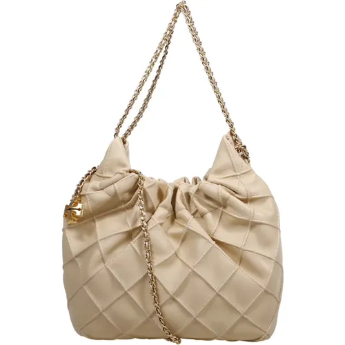 Vanilla Soft Serve Mini Hobo Tasche - TORY BURCH - Modalova