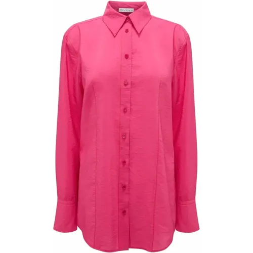 Casual Langarm Rosa Hemd - JW Anderson - Modalova