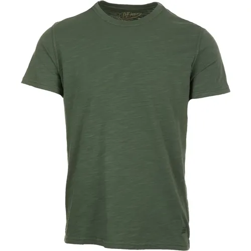 Grüne T-Shirts und Polos , Herren, Größe: M - Bl'ker - Modalova