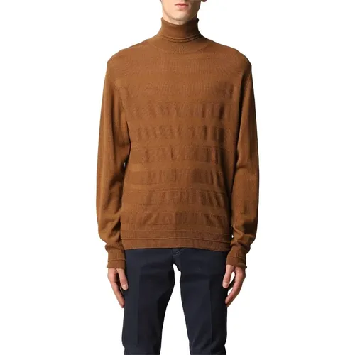 High Neck Sweater , male, Sizes: XL, S, 2XL - Manuel Ritz - Modalova