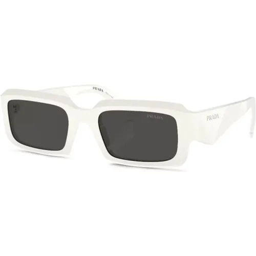 Schwarze Sonnenbrille mit Originalzubehör , Herren, Größe: 54 MM - Prada - Modalova