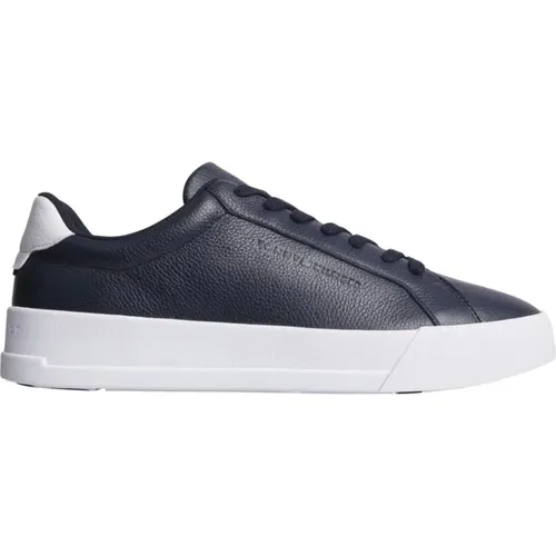 Blaue Freizeitschuhe Sneakers , Herren, Größe: 41 EU - Tommy Hilfiger - Modalova