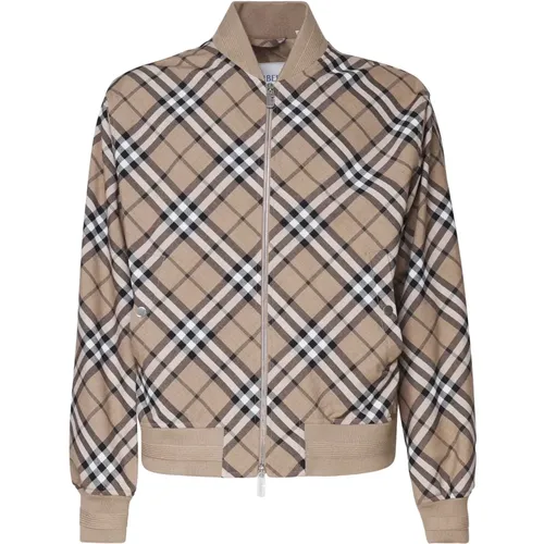 Vintage Check Bomber Jacket , male, Sizes: XL, M, L - Burberry - Modalova