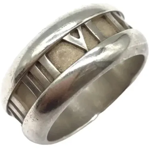 Pre-owned Silver rings , female, Sizes: ONE SIZE - Tiffany & Co. Pre-owned - Modalova