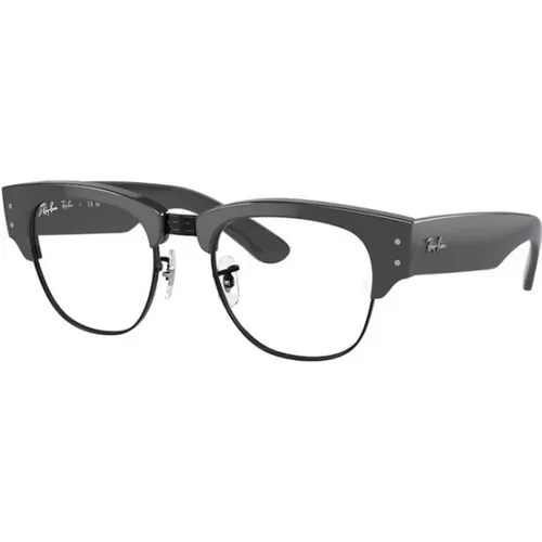 Clubmaster Eyeglasses Grey Frame , male, Sizes: 50 MM - Ray-Ban - Modalova