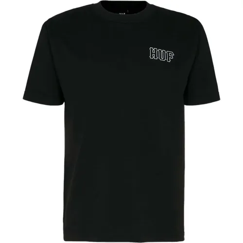 T-Shirt , Herren, Größe: L - HUF - Modalova