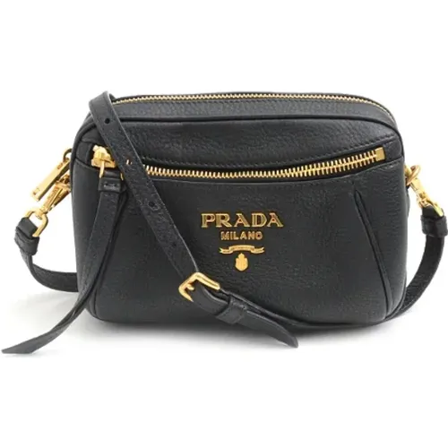 Pre-owned Leather prada-bags , female, Sizes: ONE SIZE - Prada Vintage - Modalova