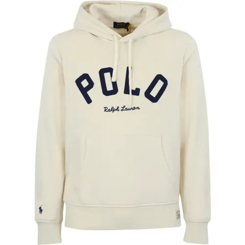 Polo Pullover Weiß , Herren, Größe: XL - Ralph Lauren - Modalova