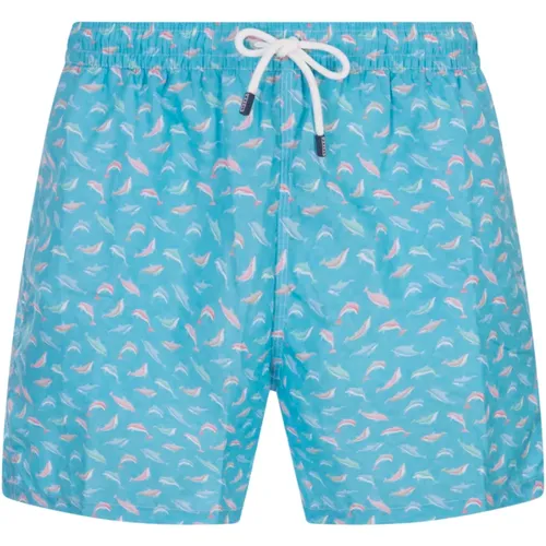 Dolphin Swim Shorts , male, Sizes: 2XL, XL, L - Fedeli - Modalova
