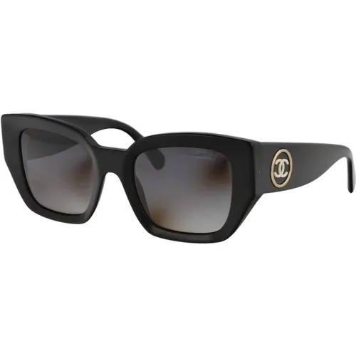 Stylish Sunglasses with Model 0Ch5506 , female, Sizes: 51 MM - Chanel - Modalova