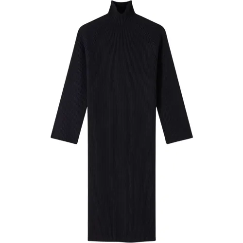 Weicher Strickkleid mit Rollkragen , Damen, Größe: XS - A.P.C. - Modalova